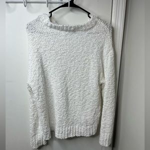 Oversize White Sweater